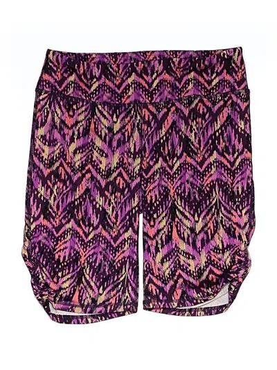 Pre-owned Gaiam Shorts In Purple