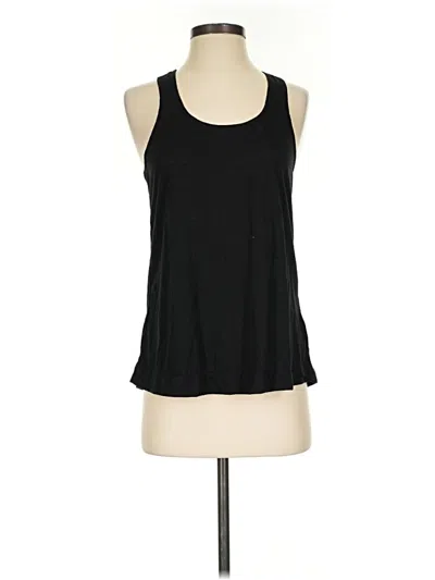Pre-owned Gaiam Tank Top Black Halter Neckline Tops