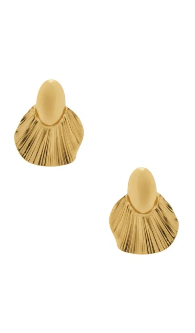 Galley Los Angeles Olivia Earrings In Gold