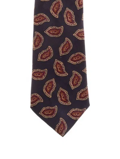 Pre-owned Gant Men's Silk Necktie In Blue