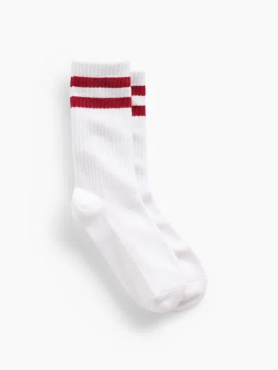 Gap Athletic Crew Socks In New Classic Red