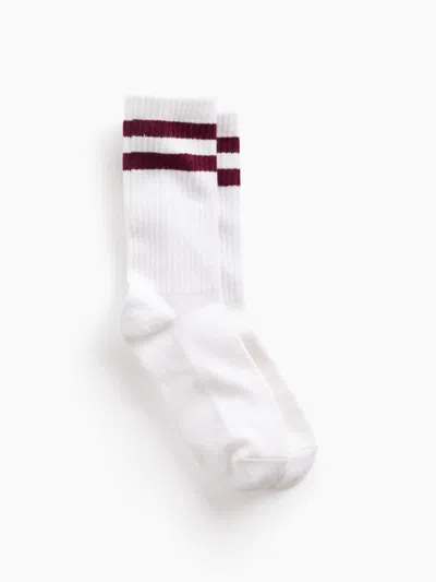 Gap Athletic Crew Socks In Tuscan Red