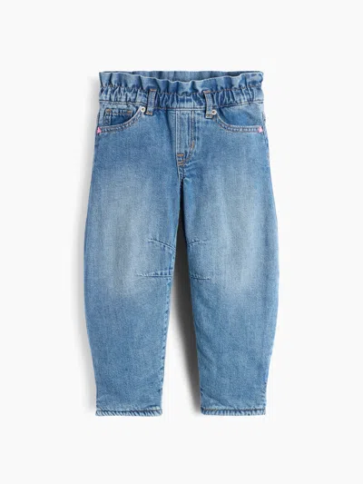 Gap Baby & Toddler Cozy-lined Horseshoe Jeans In Blue