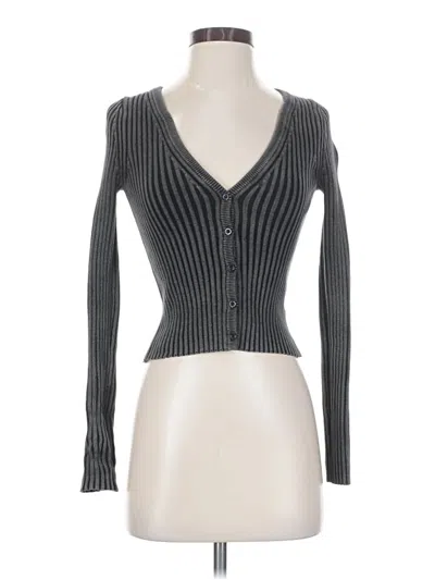 Pre-owned Gap Cardigan Sweater In Gray