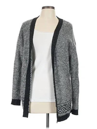 Pre-owned Gap Cardigan Sweater In Gray