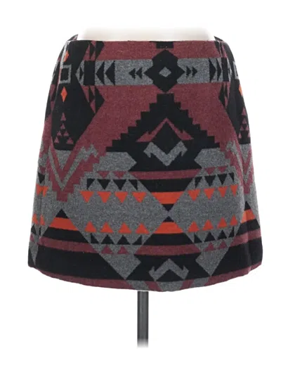 Pre-owned Gap Casual Skirt In Gray