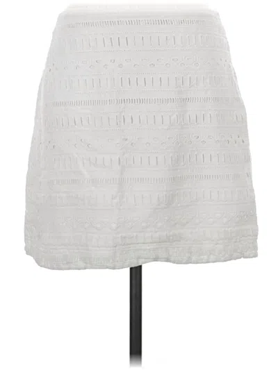 Pre-owned Gap Casual Skirt In White