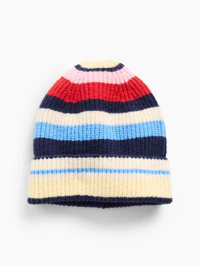 Gap Factory Cashsoft Recycled Ribbed Beanie In Happy Stripe