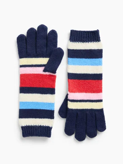 Gap Factory Cashsoft Recycled Ribbed Gloves In Happy Stripe
