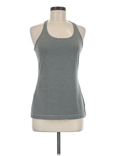 Pre-owned Gap Fit Active Tank Top In Gray