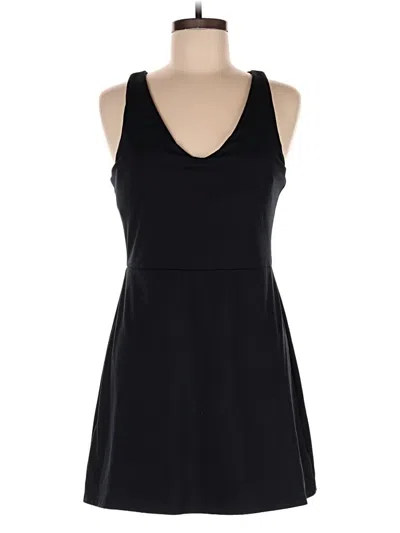 Pre-owned Gap Fit Casual Dress In Black