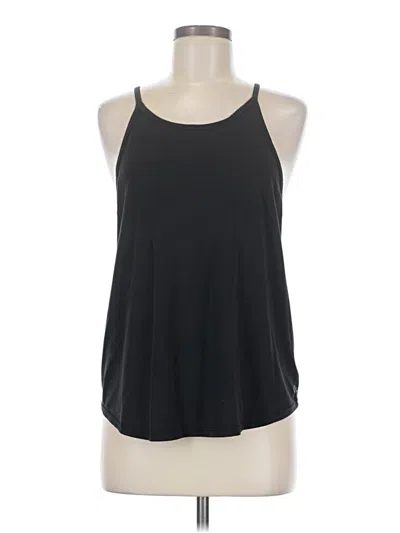 Pre-owned Gap Fit Tank Top Black Halter Neckline Tops
