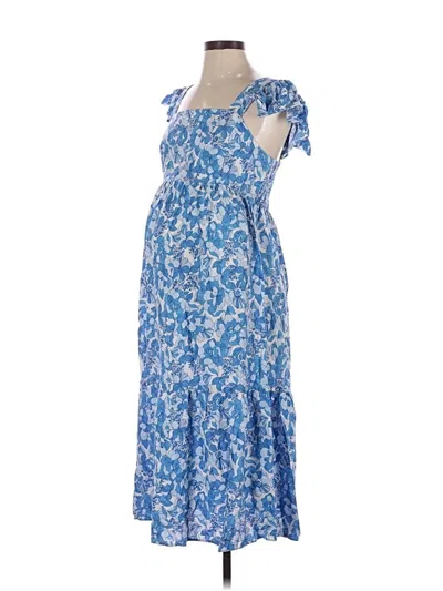 Pre-owned Gap - Maternity Casual Dress In Blue