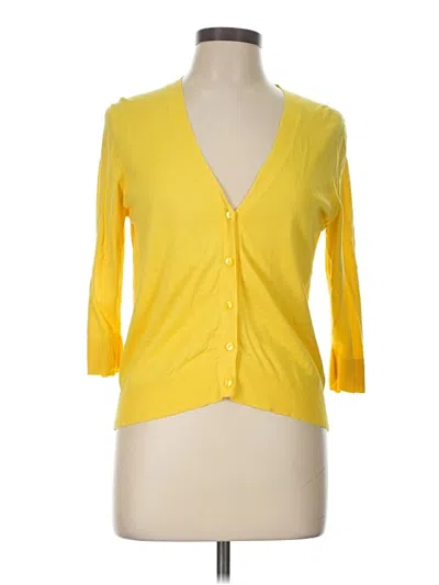 Pre-owned Gap Outlet Cardigan Sweater In Yellow