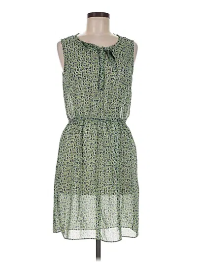 Pre-owned Gap Outlet Casual Dress In Green