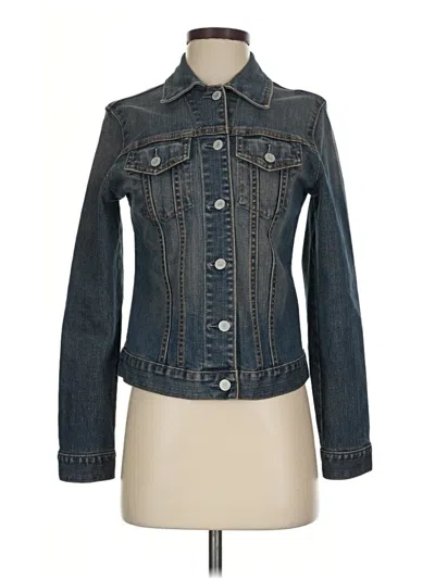 Pre-owned Gap Outlet Denim Jacket In Blue