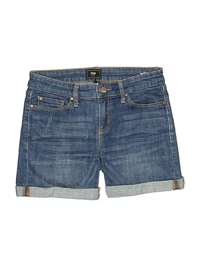 Pre-owned Gap Outlet Denim Shorts In Blue