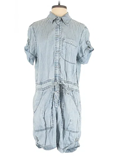 Pre-owned Gap Romper In Blue