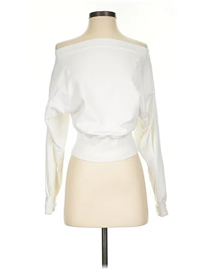 Pre-owned Garage Cardigan Sweater In White