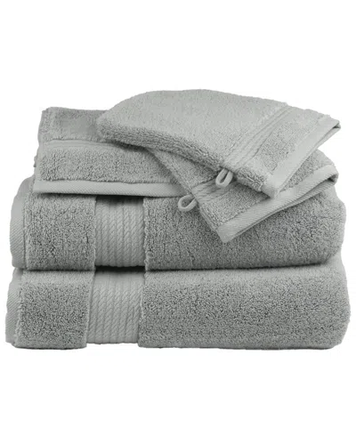Garnier Thiebaut Alondra 6pc 600gsm Zero Twist Cotton Bath Set In Multi