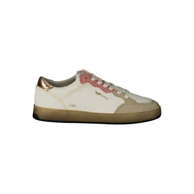 Gas Bianco Poliuretano Donna Sneaker In Neutral