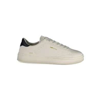 Gas Bianco Polyurethane Uomo Sneaker In White