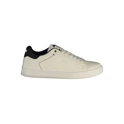 Gas White Polyurethane Men's Sneaker In Animal Print