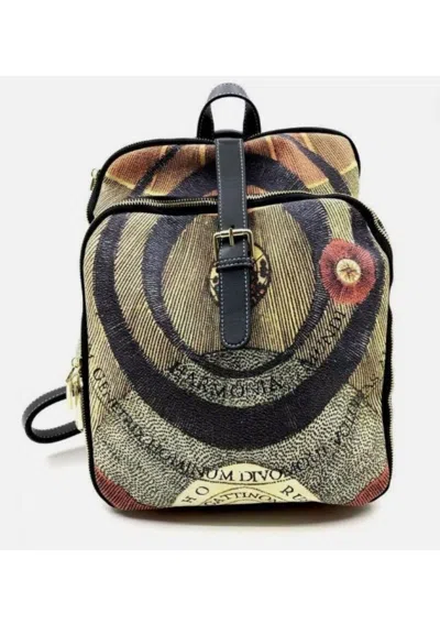 Gattinoni Planetarium Backpack Pvc In Nero