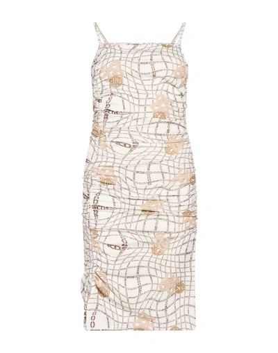 Gcds Short Dresses In White