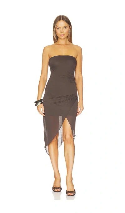 Geel Alma Dress In Ash