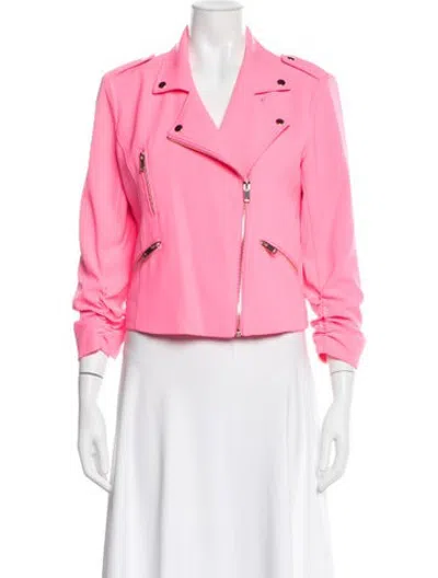 Pre-owned Generation Love Biker Jacket In Pink