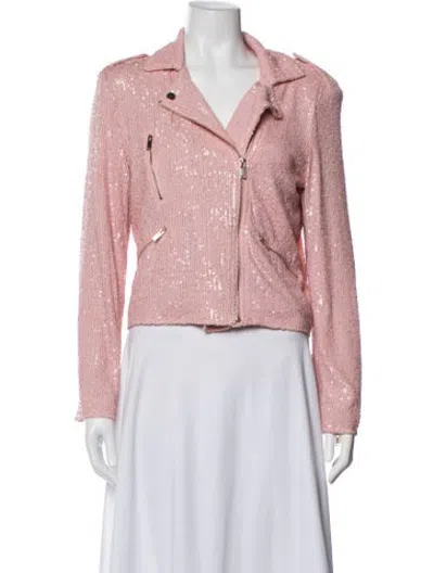 Pre-owned Generation Love Biker Jacket In Pink