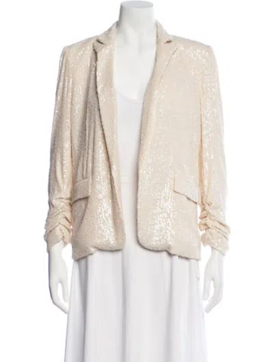 Pre-owned Generation Love Patterned Blazer W/ Tags In Neutrals