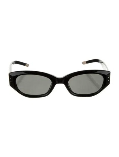 Pre-owned Gentle Monster Benven Round Sunglasses In Black