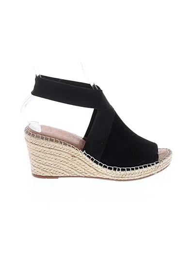 Pre-owned Gentle Souls Wedges In Black