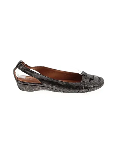Pre-owned Gentle Souls Wedges In Gray
