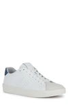 Geox Affile Sneaker In White/blue