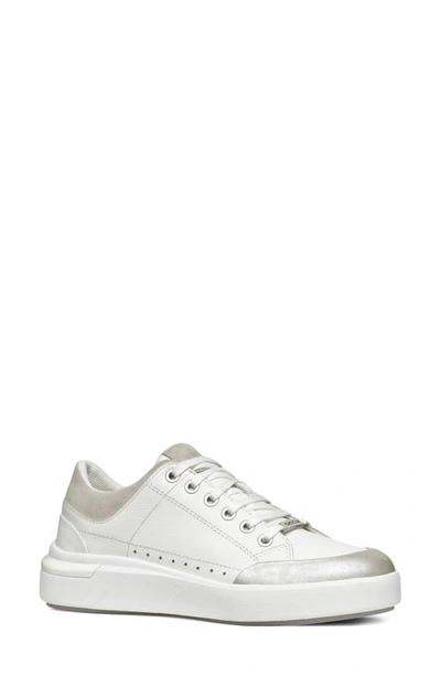 Geox Dalyla Sneaker In White/ Grey