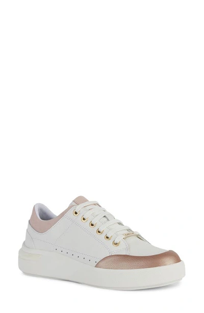 Geox Dalyla Trainer In White/ Rose