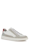 Geox Segnale Sneaker In White/ Grey