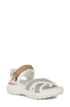 Geox Sorapis Grip Sandal In White/ Grey