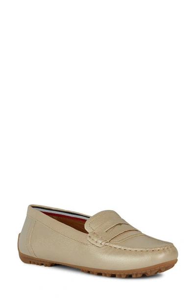 Geox Spherica Ec Loafer In Gold