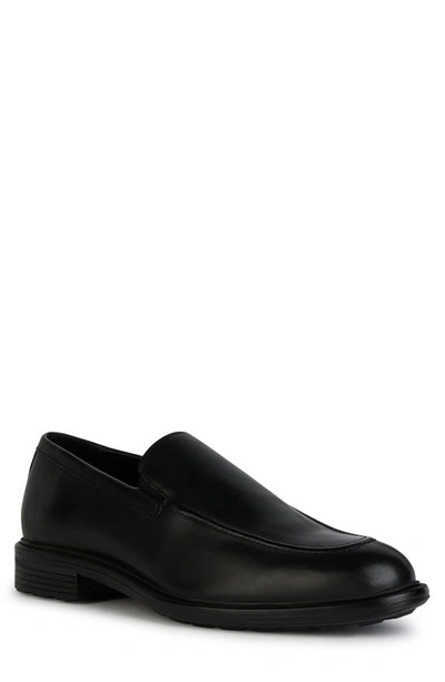 Geox Walk Pleasure Water Resistant Loafer In Black