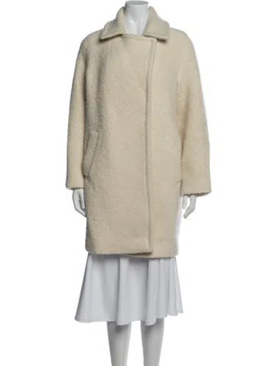 Pre-owned Gerard Darel Wool Coat In Neutrals