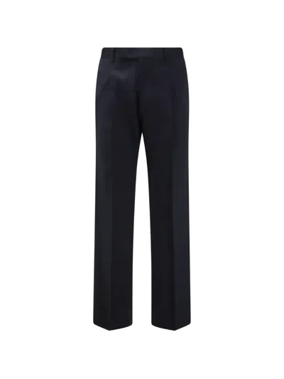 Germano 1952 Pressed-crease Straight-leg Trousers In Blue