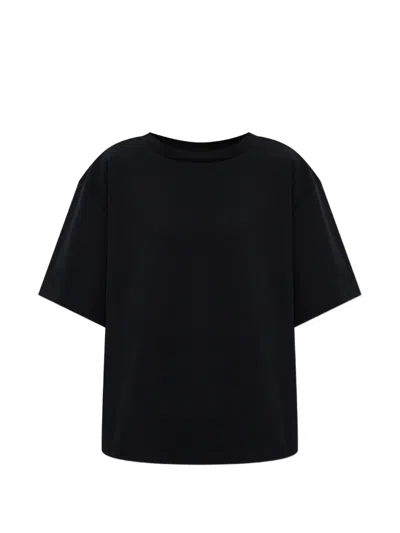 Gestuz Gztima Drop-shoulder T-shirt In Black