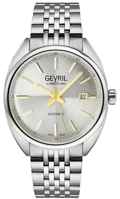 Pre-owned Gevril Five Points 40mm Swiss Automatic Wristwatch 48702