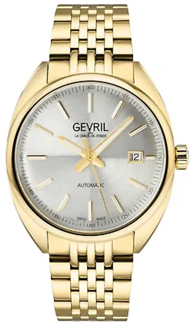 Pre-owned Gevril Five Points 40mm Swiss Automatic Wristwatch 48704