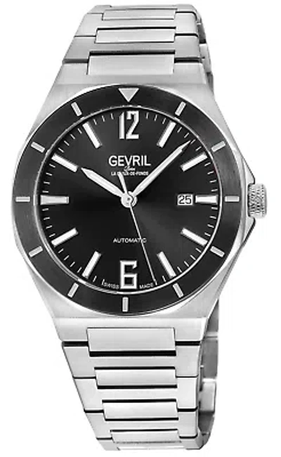 Pre-owned Gevril High Line 43mm Swiss Automatic Wristwatch 48400b