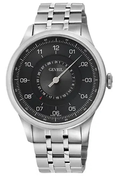 Pre-owned Gevril Jones 45mm Swiss Automatic Wristwatch 2101